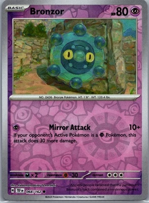 Bronzor, SV05: Temporal Forces, 068/162, Common - Image 1 of 2