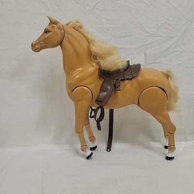 1994 Vintage Barbie Jointed And Articulated Horse MII China - Image 1 of 4