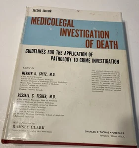 Medicolegal Untersuchung des Todes: Pathologie Kriminalpolizei Illus. 2. Auflage - Bild 1 von 5