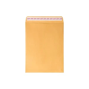 JAM PAPER Self Seal Catalog Envelopes 10" x 13" Brown Kraft Manila 100/Pack - Picture 1 of 1