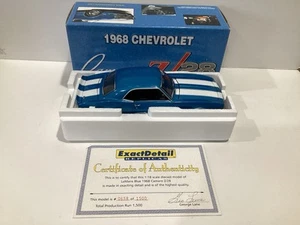 1/18 Exact Detail 1968 Chevrolet Camaro Z28 - Picture 1 of 2