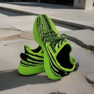 adidas Yeezy Boost Sneakers Trainers Original Yellow 36 UK 3.5 Used - Picture 1 of 9