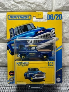 Matchbox Collectors '57 GMC Stepside 06/20 Blue - Picture 1 of 4