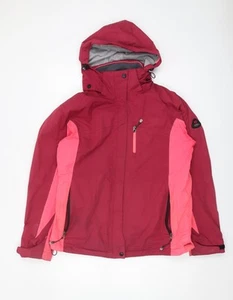 Killtec Women's Pink Mid-Length Puffer Jacket - Size 12 - Picture 1 of 12