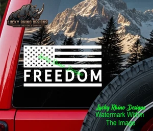 We Are Charlie Kirk Freiheit Flagge USA Trump Auto Fenster Vinyl Aufkleber Sticker MAGA - Bild 1 von 4