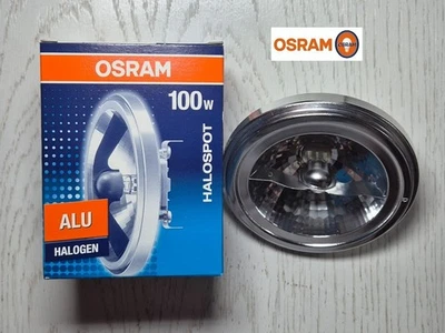OSRAM Halospot 111 100W Alu G53 WFL 45 Grad Strahler Flood Halogen 41850 - Bild 1 von 4