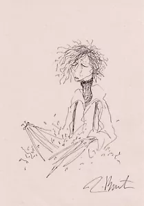 Tim Burton collezione di 4 disegni molto rari - Foto 1 di 4
