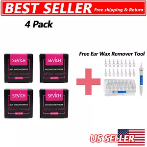 Sevich 4 Pack Waterproof Hair Line Powder Hairline Cover Up Powder Hair Shadow - Picture 1 of 15
