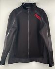 Alaskan Brewing Port Authority Women's Jacket Softshell Large Black Embroidered
