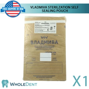 X1 Vladmiva Esterilización y Almacenamiento de Instrumentos Estériles Bolsa Auto Sellante - Imagen 1 de 4