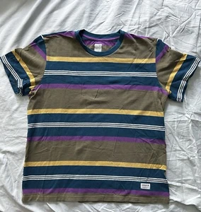 Adidas Skateboarding Striped Shirt Rare Fits Like L Size XL - Picture 1 of 6