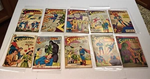 10 Superman Comics verschiedene #67 -#161 DC Comics 1950-63, Key Silver & Golden Age - Bild 1 von 21