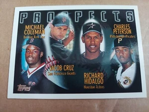 1996 Topps Prospects #438 Outfielders  - Bild 1 von 2