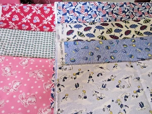 F5022, Aunt Grace, Through The Year, 1930's prints, fat quarters, your choice, - Picture 1 of 9