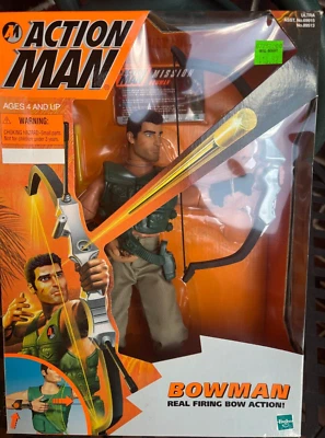 Vintage 1999 Hasbro Action Man: Bowman with Firing Bow Action (NIB) - Image 1 of 4
