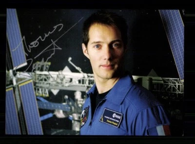 Thomas Pequet Französischer Astronaut Original Signiert # BC 218181 - Bild 1 von 2