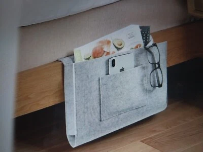 Felt Storage-Organizer Caddy for Bedside & More (Gray) - Image 1 of 4