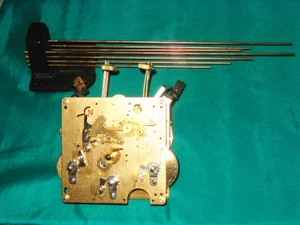 OUTSTANDING HERMLE 351-061 WALL OR GRANDFATHER CLOCK MOVEMENT - Picture 1 of 7