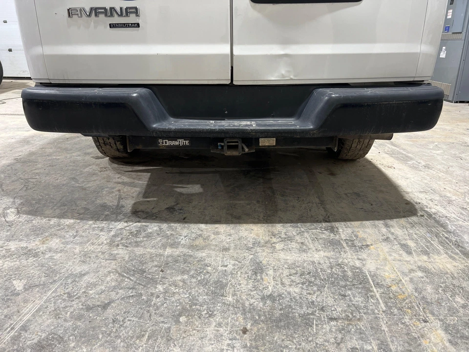 1996 - 2024 GMC Savana 2500 Black Rear Step Bumper Foto 1 de 4