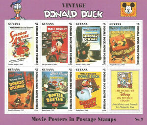 Bloc timbres thematique " Disney " neuf