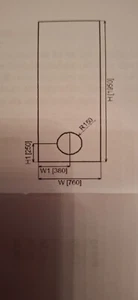 Katzenklappe microchip in Isolierglasscheibe für Balkontür - Bild 1 von 2