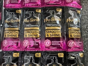 8x TRESemme Smooth and Shine Shampoo Travel Holiday Pouch Pack Sachet 7.5ml - Picture 1 of 2