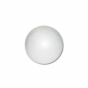 Sfera in polistirolo di diametro 15 cm - palla piena da decorare o colorare - Foto 1 di 1