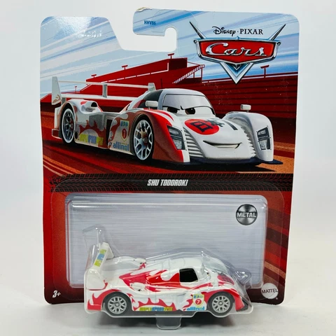 Disney Pixar Cars Shu Todoroki #7 Metal Series NIP 1:55 Cover