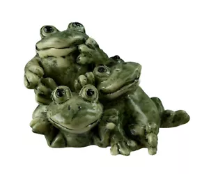 Frog Figure - Resin Amphibian Trio - Decoration - 2333 B1 E - Picture 1 of 7