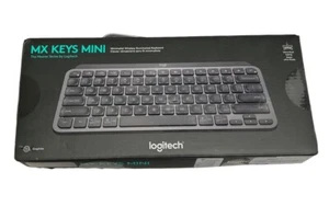 Logitech MX Keys Mini Minimalist Wireless Bluetooth Illuminated Keyboard PC Mac - Picture 1 of 2
