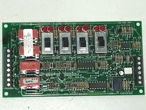 WHEELOCK INC. 4 ZONE SPLITTER SPL 107369 BOARD MODULE rev. c P83417 SAFEPATH - Picture 1 of 5