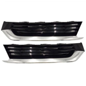 Par de parachoques delantero rejilla exterior antiniebla bisel 2X para Cadillac CT6 2016-2018 - Imagen 1 de 6