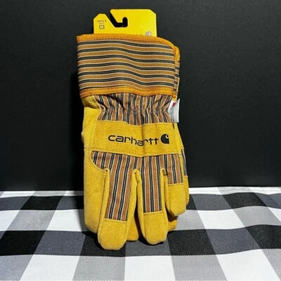 Guantes de trabajo Carhartt aislados pato gamuza sintética puño de seguridad para hombre talla mediana” Foto 1 de 4