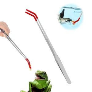 1 Stück Aquarium Pinzette Set, 27 cm Lange Pinzette aus Edelstahl Reptilien Futt - Bild 1 von 6