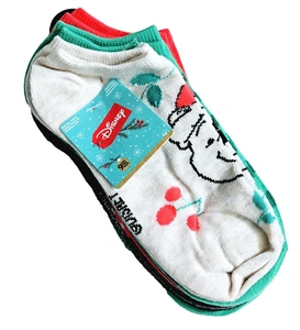 Winnie The Pooh & Friends Womens Anklet Socks Set 9 Pair No Show Sz 4/10 NEW! - Picture 1 of 6