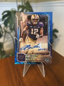 2025 Bowman Chrome U Denzel Boston 1st Autograph #/150 - Bild 1 von 2