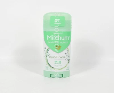 Mitchum Natural BAMBOO POWDER 0% Aluminum Deodorant for Women 2.7oz Eucalyptus - Image 1 of 2