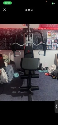 Marcy MWM-988 Home Gym System 150lb Weight Stack Machine - Image 1 of 3