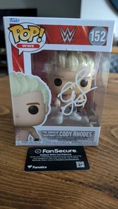 WWE Cody Rhodes 152 Signed Funko Pop - Fanatics with Authentication - Bild 1 von 7