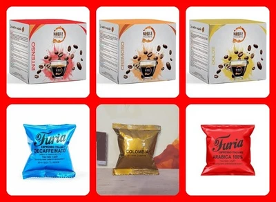 Kit assaggio box 200 capsule caffè originali SISTEMA S macchine NOEMI-MITO-EMMA - Image 1 of 4