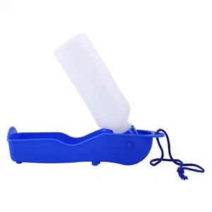 Hot 1Pc Dog Travel Water Bottle Foldable Portable Hand Held Design Pet Traveling - Picture 1 of 3