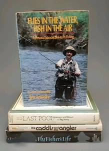 Fly Fishing Book Lot of 4 Experiences, Instructional & Decorative HC DJ GC  - Bild 1 von 17