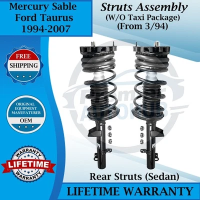 Puntales traseros Monroe OEM para Ford Taurus/Mercury Sable 1994-2007 desde 3/1994 Foto 1 de 4