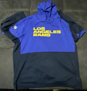 Nike NFL LA Rams Pullover 3XL XXXL Herren Trikot Dri-Fit Los Angeles USA NBA NHL - Bild 1 von 4