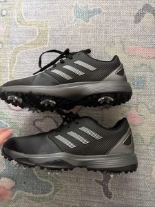 Adidas Herren ZG21 FW5644 Schwarz Golf Stollen Schuhe Turnschuhe Größe 5,5 - Bild 1 von 6