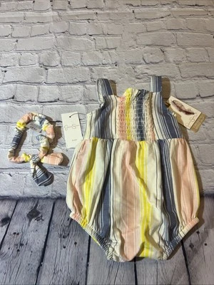 Jessica Simpson Baby Romper NWT Size 0/3 Months - Image 1 of 4