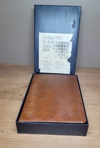 Oxford NIV Scofield Study Bible New International Version 6274 RL Brown Leather - Foto 1 di 23