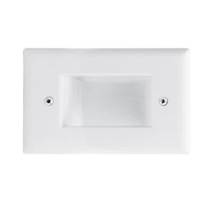 Construct Pro™ Single Gang Bulk Wire Wall Plate w/ Quick Install Mounting Wings - Picture 1 of 8