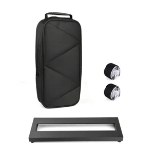 Small Size Guitar Effect Pedal Board Alloy Pedalboard W/ Carry Bag H2P6 - Picture 1 of 9