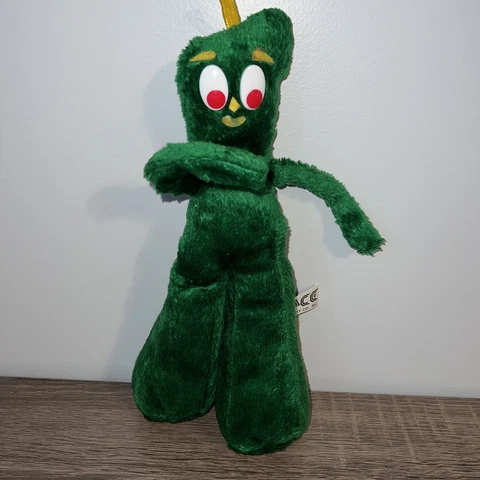 Vintage 1988 GUMBY Plush ACE NOVELTY CO 12” Stuffed animal toy Cover